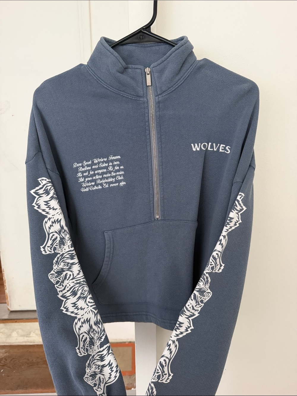 Darc Sport She Half-Zip Blue Fleece Pullover